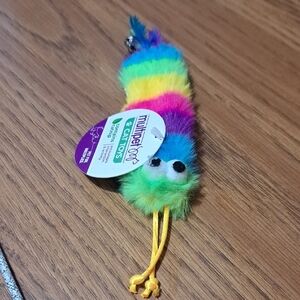 Multicolor Caterpillar Cat Toy by Multipet/ BUNDLE ONLY 2 OR MORE ITEMS